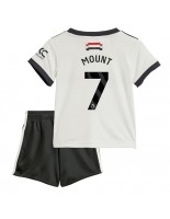 Manchester United Mason Mount #7 Tredjedraktsett Barn 2024-25 Korte ermer (+ bukser)